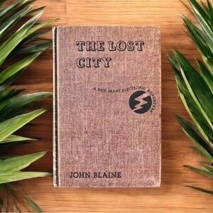 VINTAGE 1947 The Lost City by John Blaine | A Rick Brant Electronic Adventure